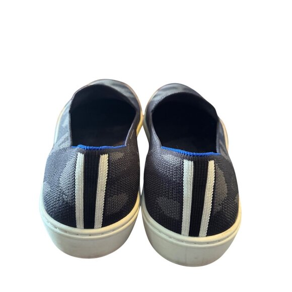 Rothy's Women's Camo Slip-On Sneakers Size 10 Gray & Black Recycled Materials - Picture 4 of 13
